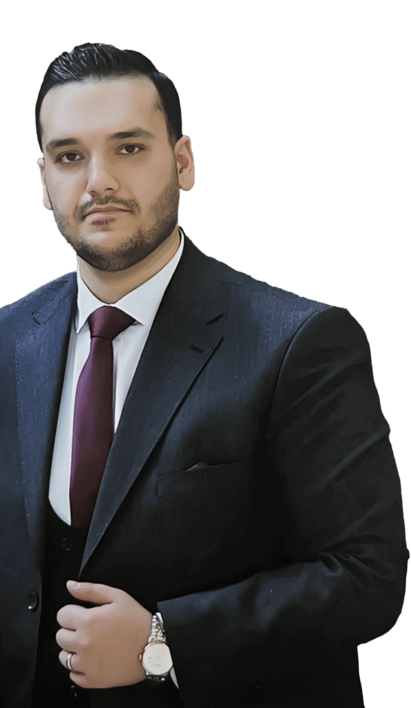 خانه 7 Man in formal suit and tie.